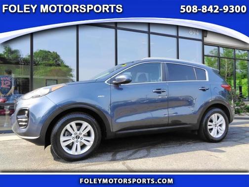 Blue 2017 Kia Sportage LX