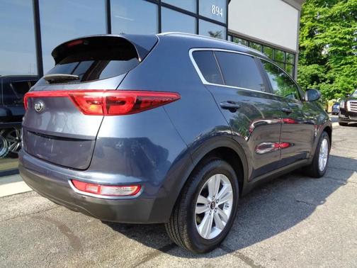 Blue 2017 Kia Sportage LX