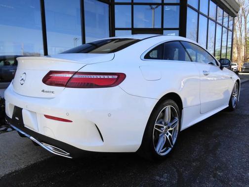 White 2018 Mercedes-Benz E-Class E 400 4MATIC Coupe