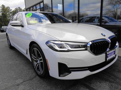 White 2021 BMW 530 530i xDrive Sedan