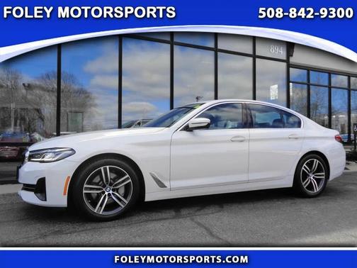 White 2021 BMW 530 530i xDrive Sedan