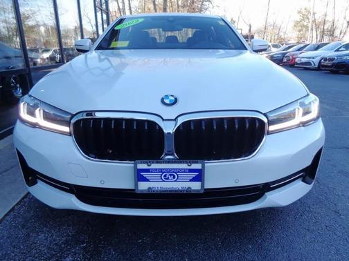 White 2021 BMW 530 530i xDrive Sedan
