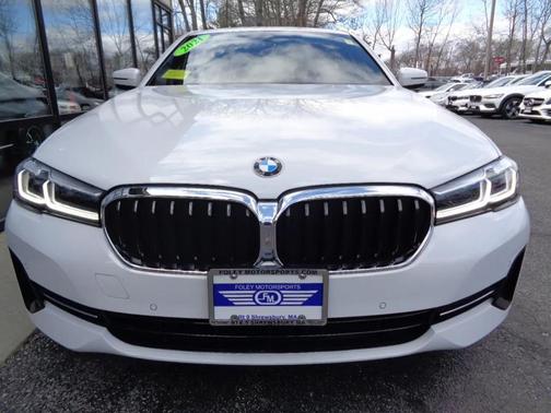 White 2021 BMW 530 530i xDrive Sedan