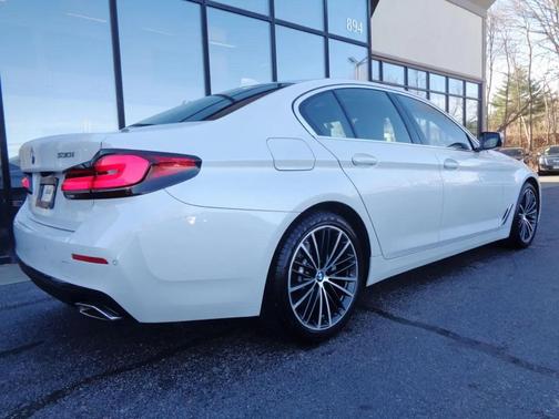 White 2021 BMW 530 530i xDrive Sedan