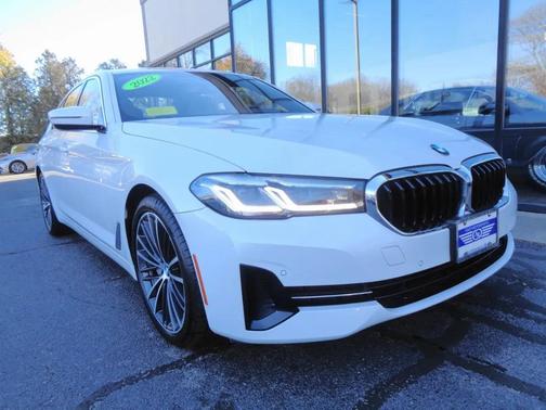 White 2021 BMW 530 530i xDrive Sedan