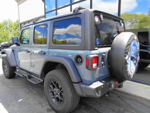 Gray 2024 Jeep Wrangler Willys
