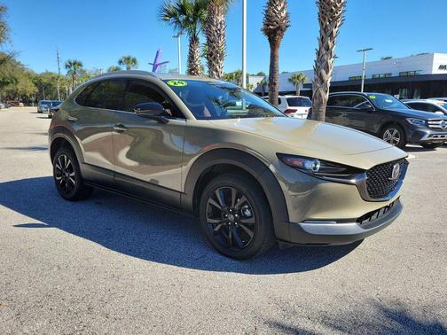 Zircon Sand Metallic 2024 Mazda CX-30 2.5 Carbon Turbo