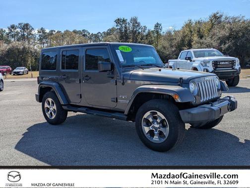 2017 Jeep Wrangler Unlimited Sahara