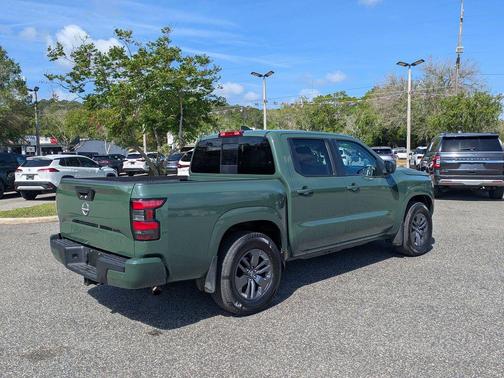 Green Metallic 2025 Nissan Frontier SV