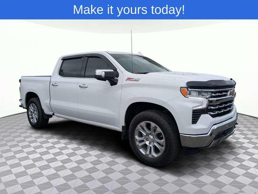 Summit White 2025 Chevrolet Silverado 1500 LTZ