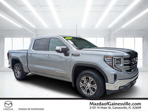 Sterling Metallic 2025 GMC Sierra 1500 SLT