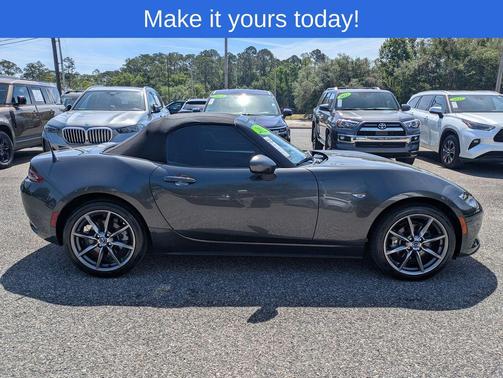 Machine Gray Metallic 2022 Mazda MX-5 Miata Grand Touring
