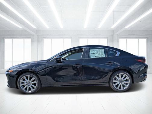 Jet Black 2026 Mazda Mazda3 FWD w/Preferred Package