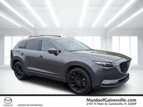 Machine Gray Metallic 2022 Mazda CX-9 Touring