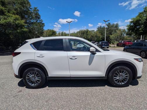 Snowflake White Pearl Mica 2021 Mazda CX-5 Touring