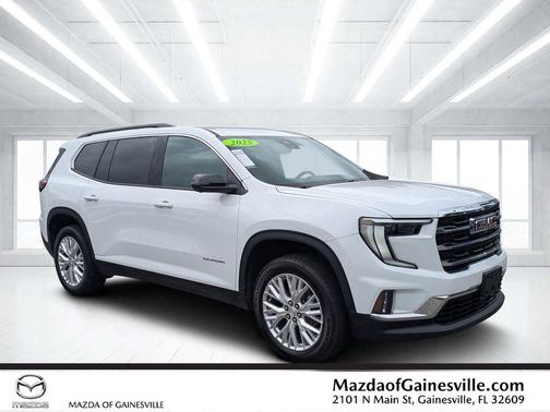 Summit White 2024 GMC Acadia AWD Elevation