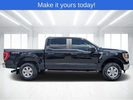 Agate Black Metallic 2021 Ford F-150 XLT