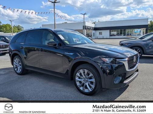 Jet Black 2026 Mazda CX-90 3.3 Turbo Preferred
