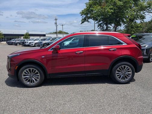 Radiant Red 2024 Cadillac XT4 Premium Luxury