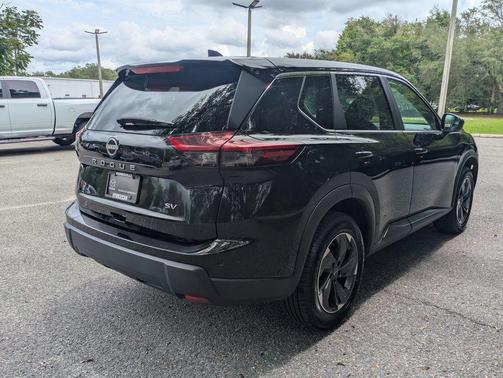 Super Black 2024 Nissan Rogue SV