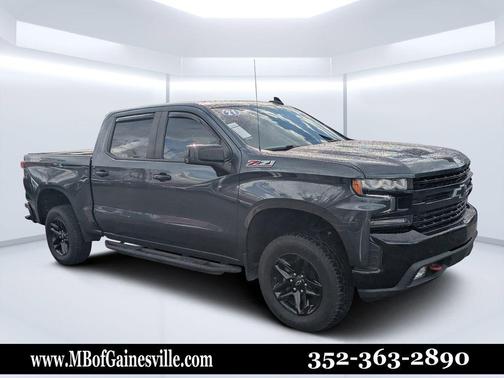 Shadow Gray Metallic 2021 Chevrolet Silverado 1500 LT Trail Boss