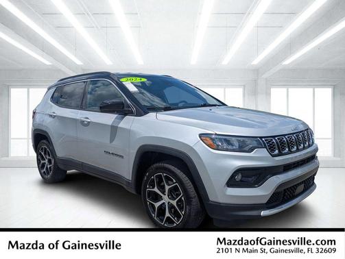 Silver Zynith Metallic Clearcoat 2024 Jeep Compass Limited