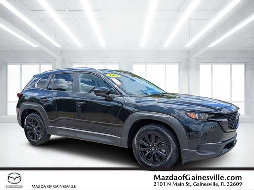 Jet Black 2025 Mazda CX-50 2.5 S Preferred Package