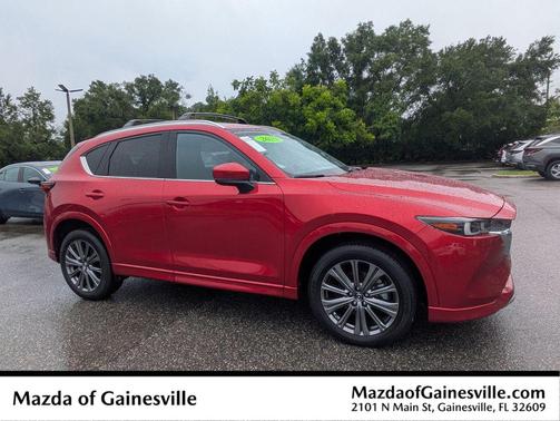 Soul Red Crystal Metallic 2025 Mazda CX-5 2.5 Turbo Signature