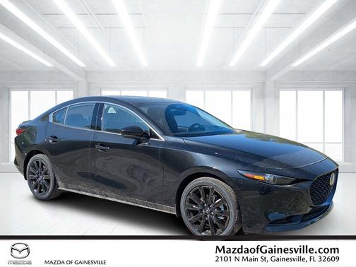 Jet Black 2026 Mazda Mazda3 2.5 Turbo AWD