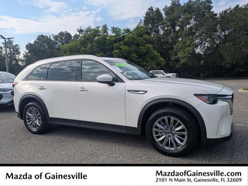 Rhodium White Premium 2024 Mazda CX-90 PHEV Preferred