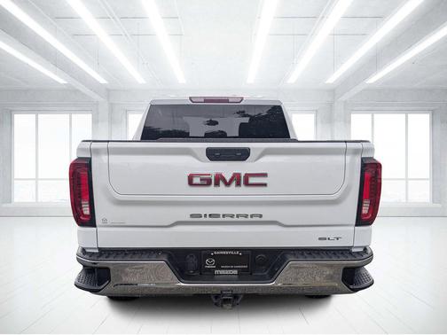 Summit White 2025 GMC Sierra 1500 SLT