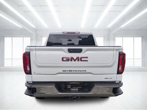 Summit White 2025 GMC Sierra 1500 SLT