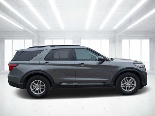 Gray Metallic 2025 Ford Explorer Active