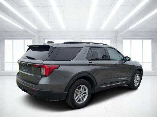 Gray Metallic 2025 Ford Explorer Active