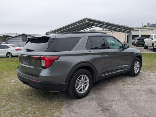 Gray Metallic 2025 Ford Explorer Active