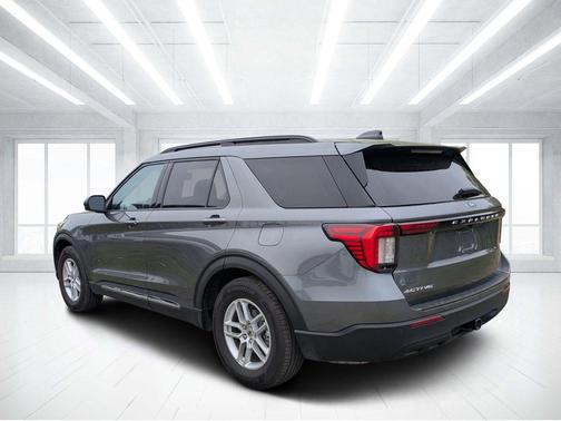 Gray Metallic 2025 Ford Explorer Active