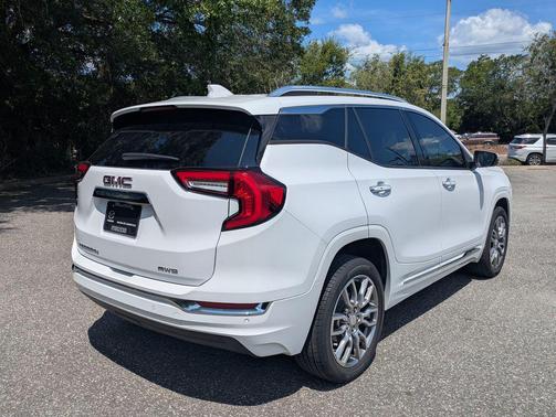 Summit White 2024 GMC Terrain Denali