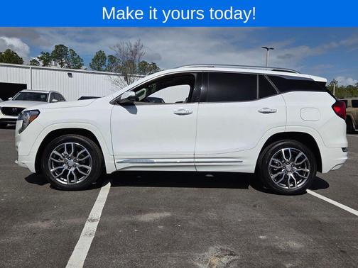 Summit White 2024 GMC Terrain Denali