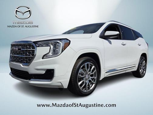 Summit White 2024 GMC Terrain Denali