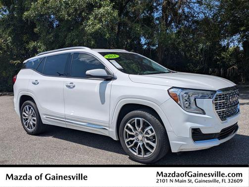 Summit White 2024 GMC Terrain Denali