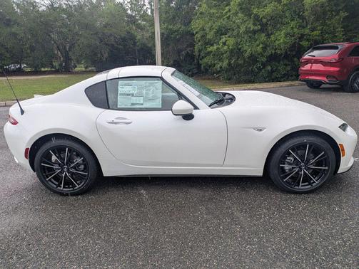 Snowflake White Pearl Mica 2026 Mazda MX-5 Miata RF Grand Touring