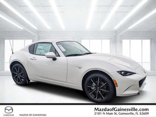 Snowflake White Pearl Mica 2026 Mazda MX-5 Miata RF Grand Touring