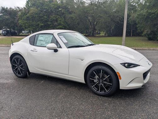 Snowflake White Pearl Mica 2026 Mazda MX-5 Miata RF Grand Touring