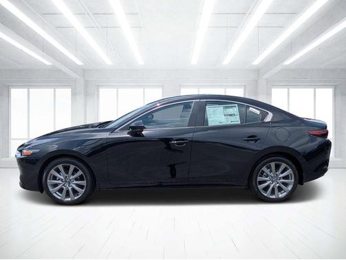 Jet Black 2026 Mazda Mazda3 FWD w/Preferred Package