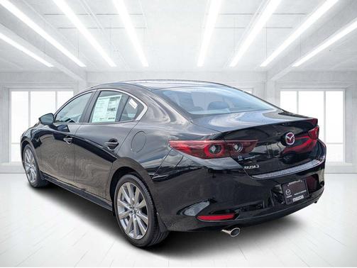 Jet Black 2026 Mazda Mazda3 FWD w/Preferred Package