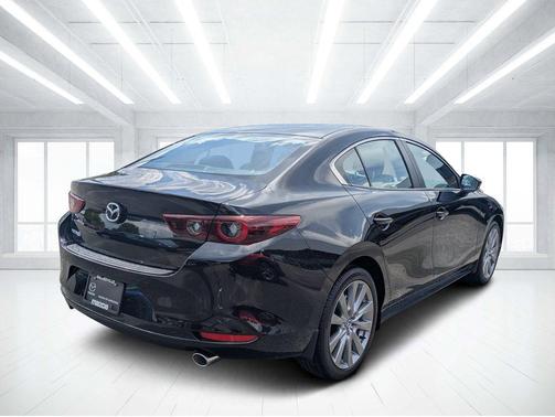 Jet Black 2026 Mazda Mazda3 FWD w/Preferred Package
