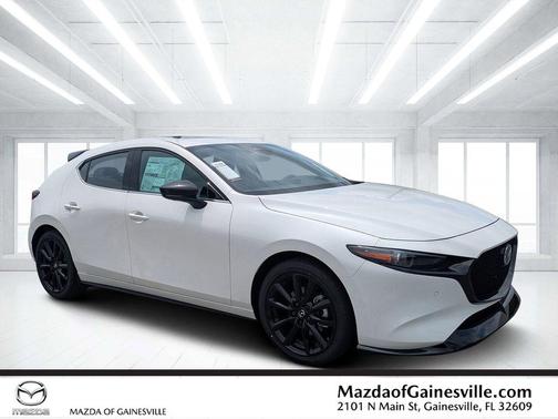 Snowflake White Pearl Mica 2026 Mazda Mazda3 2.5 Turbo AWD