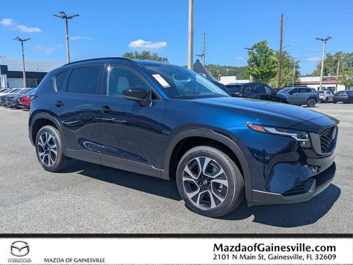 Navy Blue Mica 2026 Mazda CX-5 2.5 S Preferred Package