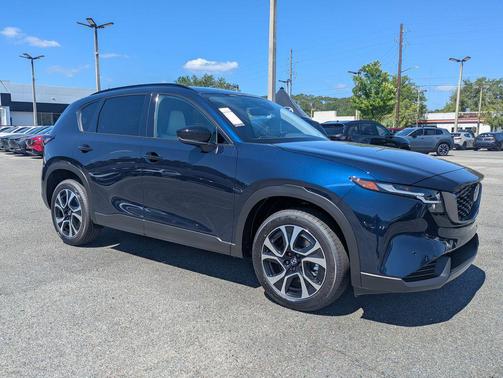 Navy Blue Mica 2026 Mazda CX-5 2.5 S Preferred Package