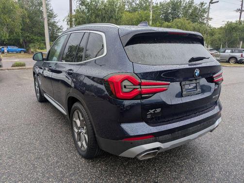 Blue 2022 BMW X3 sDrive30i